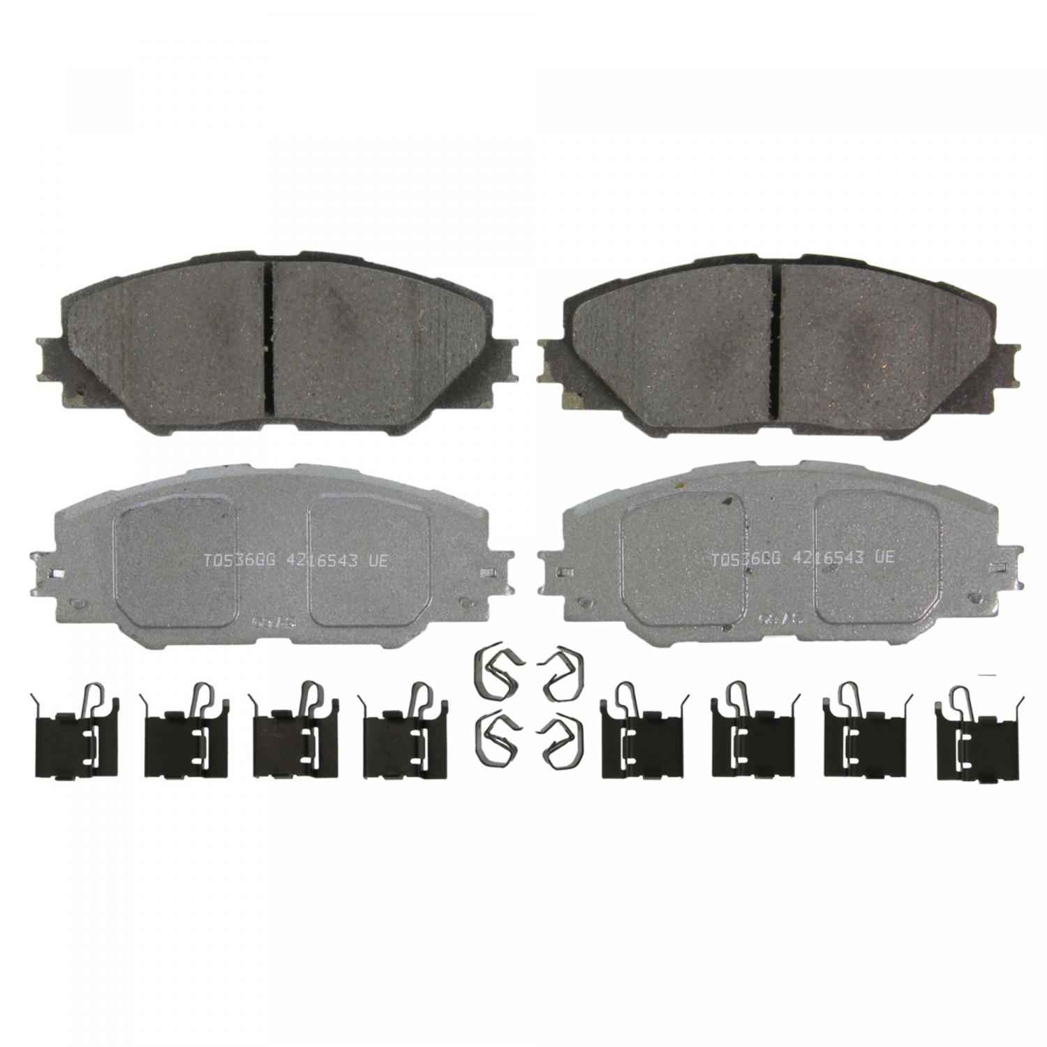 Wagner Brake QC1211 - Disc Brake Pad Wagner Brake QC1211 Disc Brake Pad product image 1 of 2