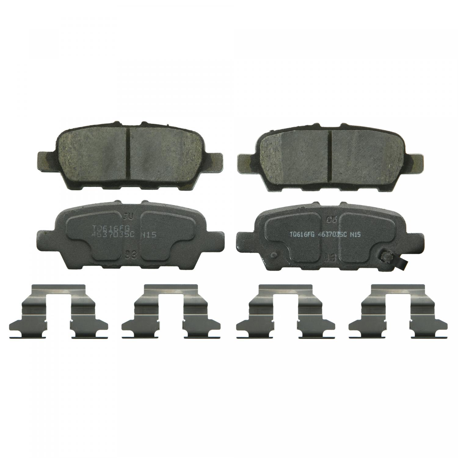 Wagner Brake QC1393A Disc Brake Pad product image 1 of 2