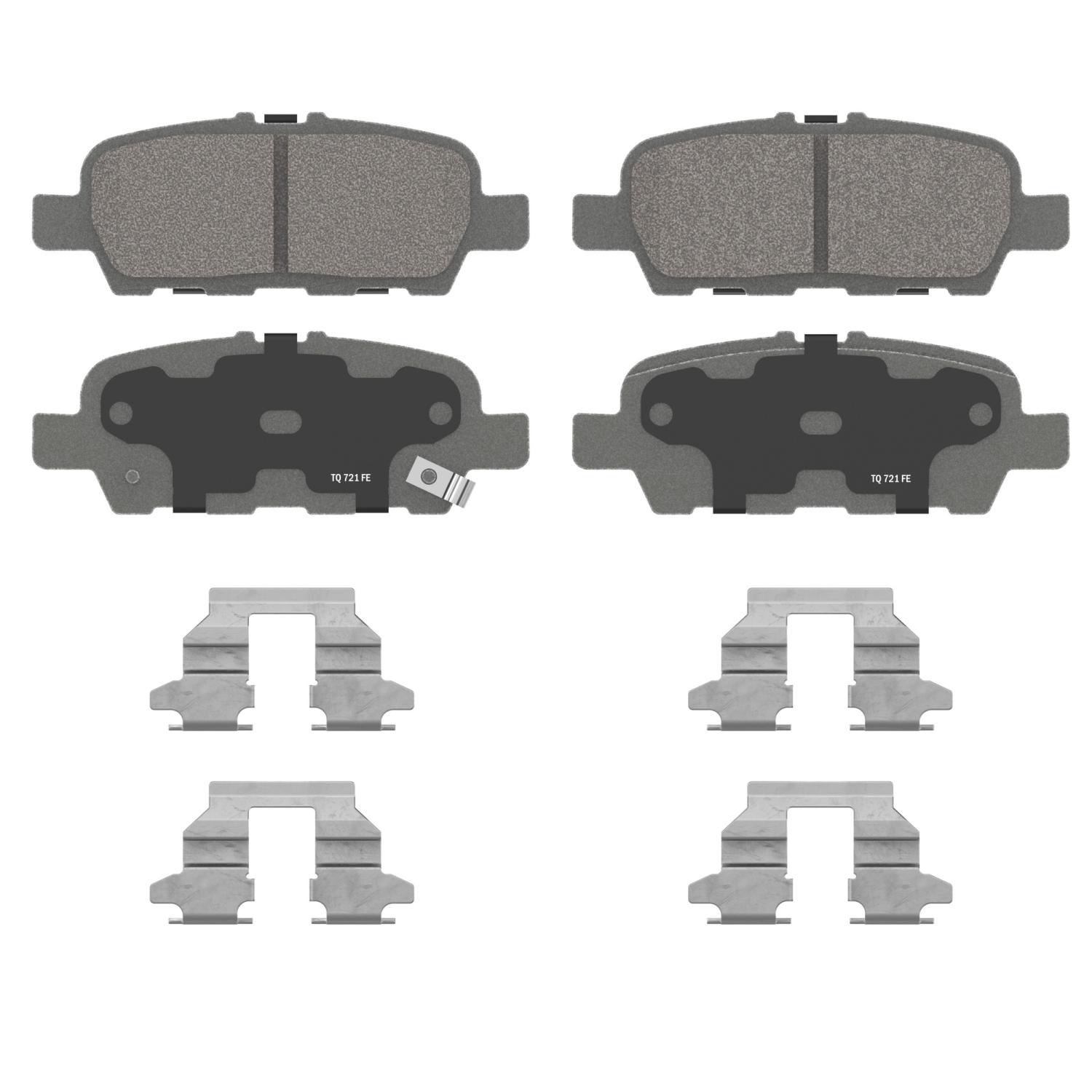 Wagner Brake QC1393A Disc Brake Pad product image 2 of 2
