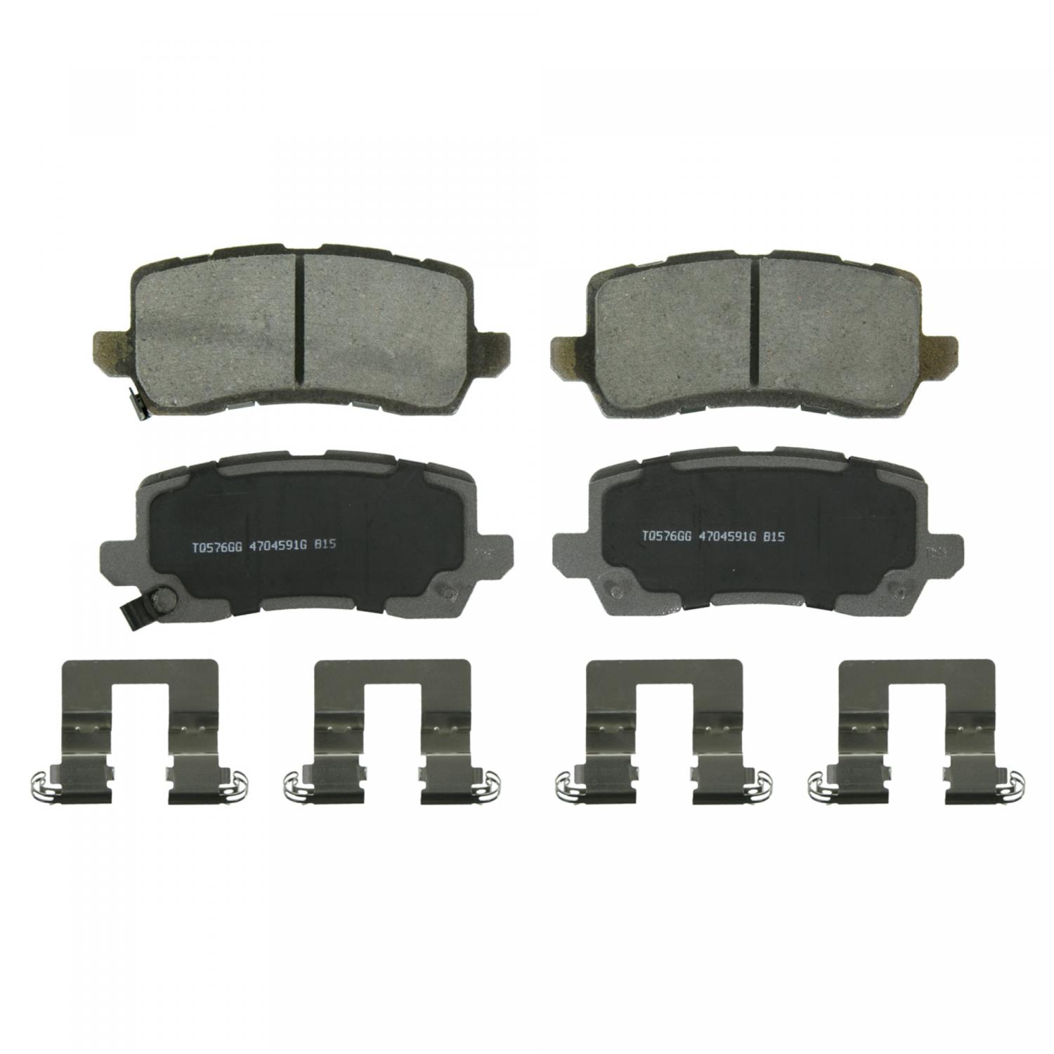 Wagner Brake QC1698 - Disc Brake Pad Wagner Brake QC1698 Disc Brake Pad product image 1 of 1