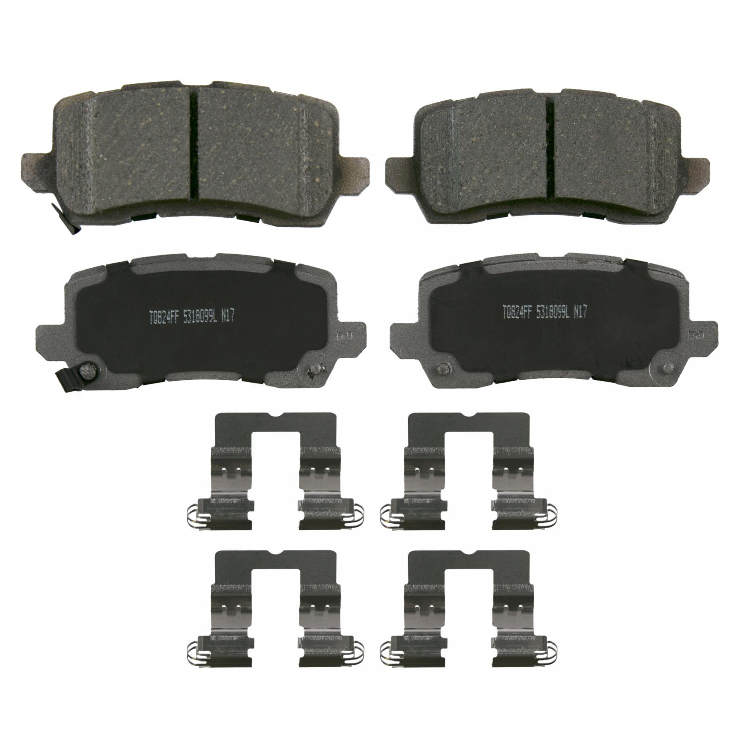 Wagner Brake QC1954 - Disc Brake Pad Wagner Brake QC1954 Disc Brake Pad product image 1 of 1