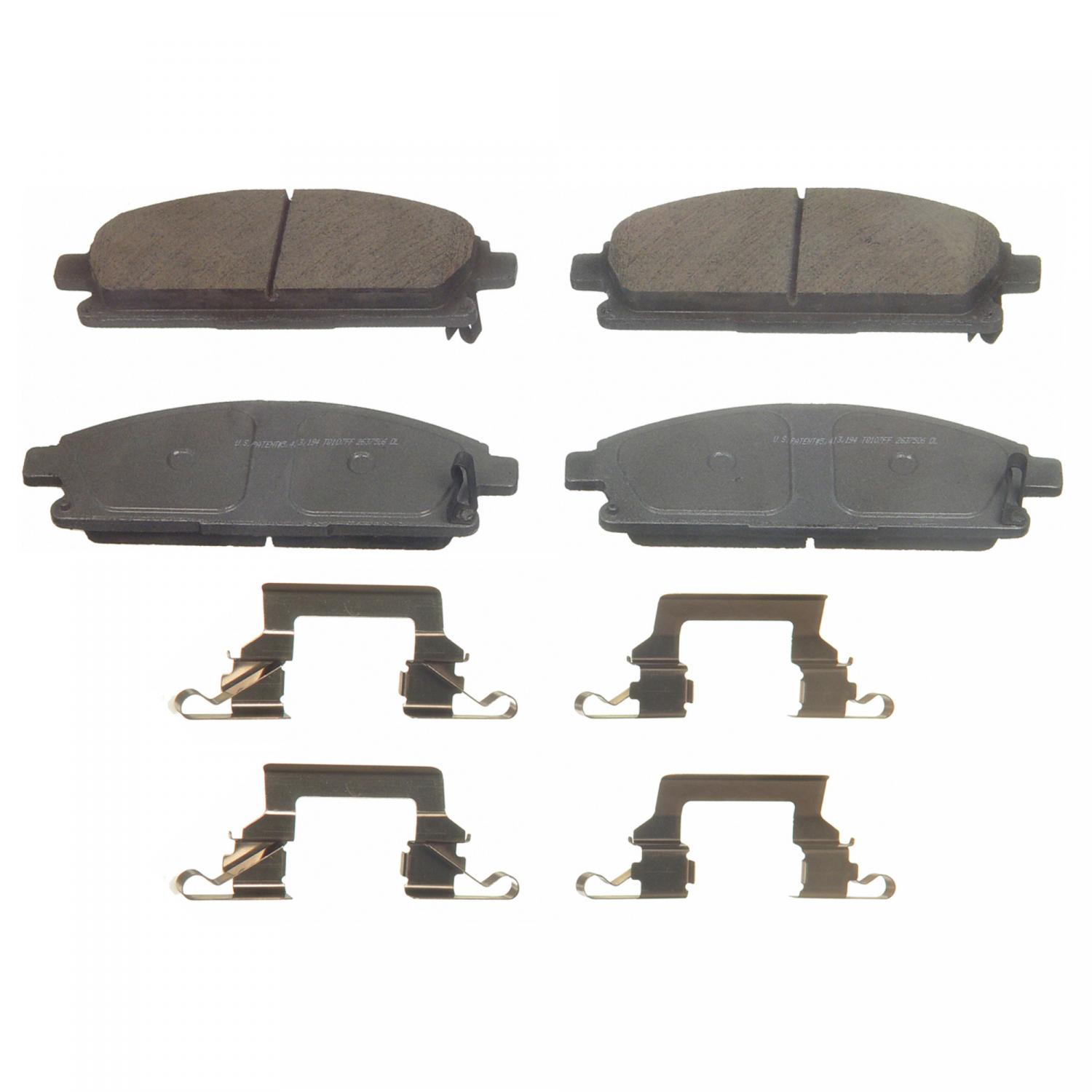 Wagner Brake QC691 - Disc Brake Pad Wagner Brake QC691 Disc Brake Pad product image 1 of 1
