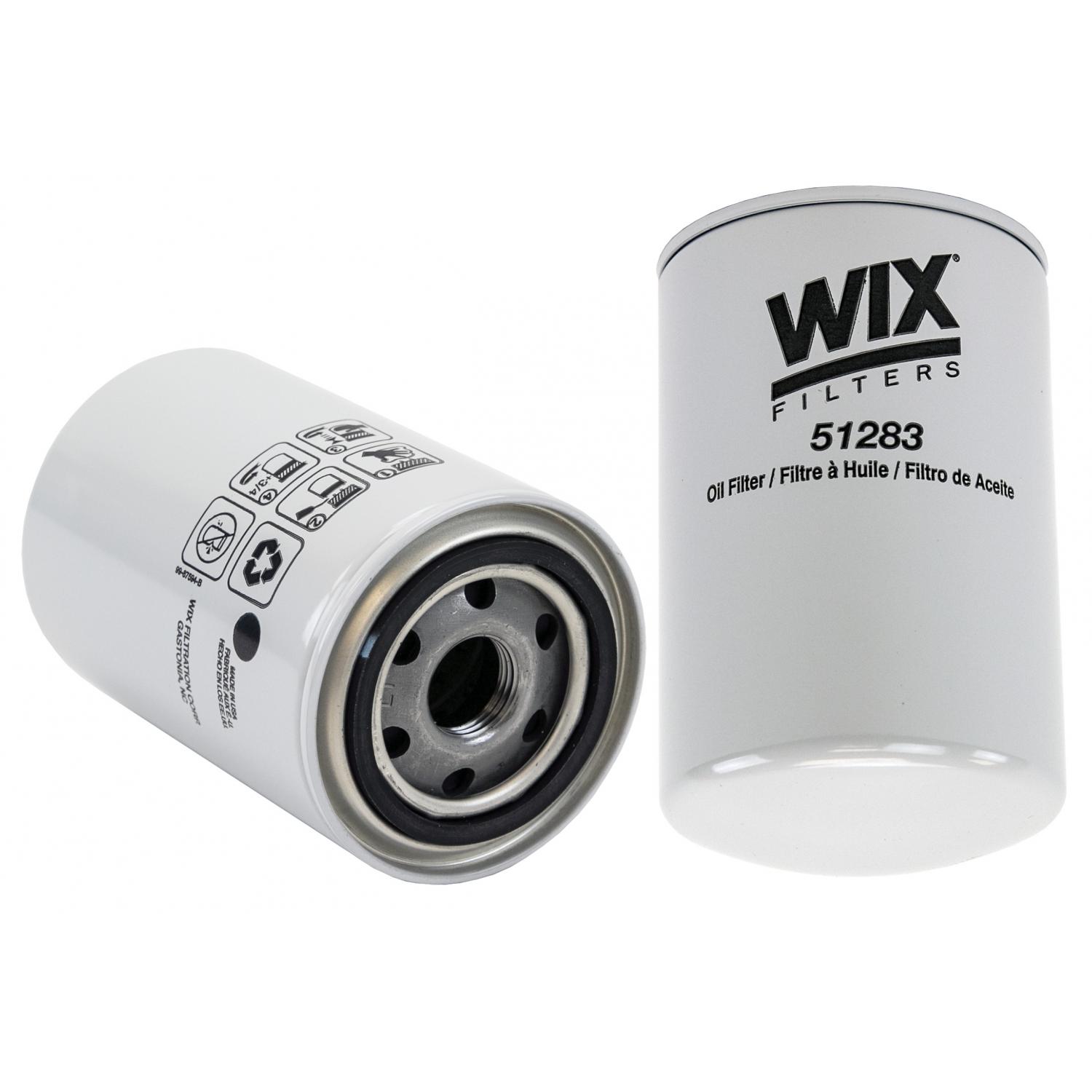 Wix 51283 - Engine Oil Filter Wix 51283 Engine Oil Filter product image 1 of 3