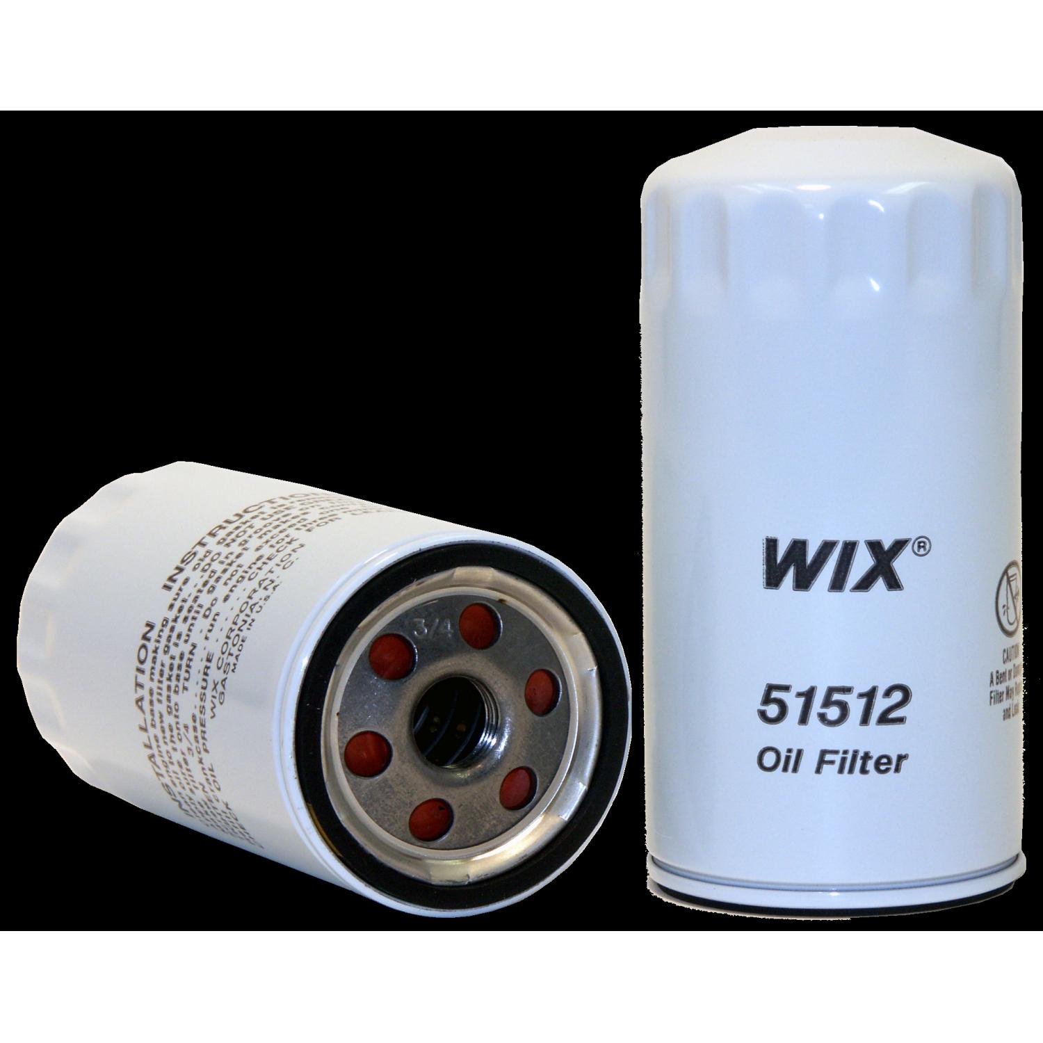 Wix 51512 Engine Oil Filter product image 1 of 3
