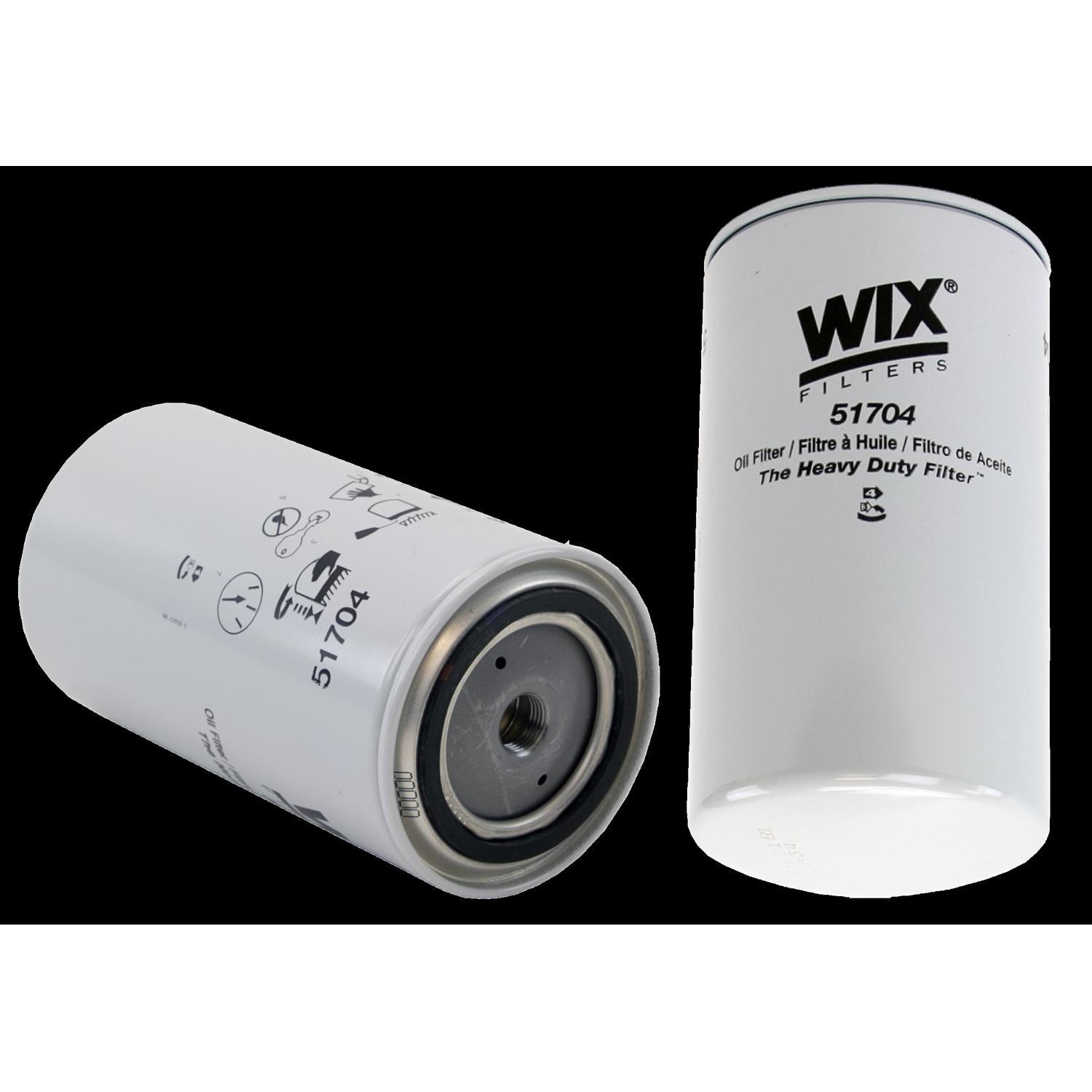 Wix 51704 Engine Oil Filter product image 1 of 3