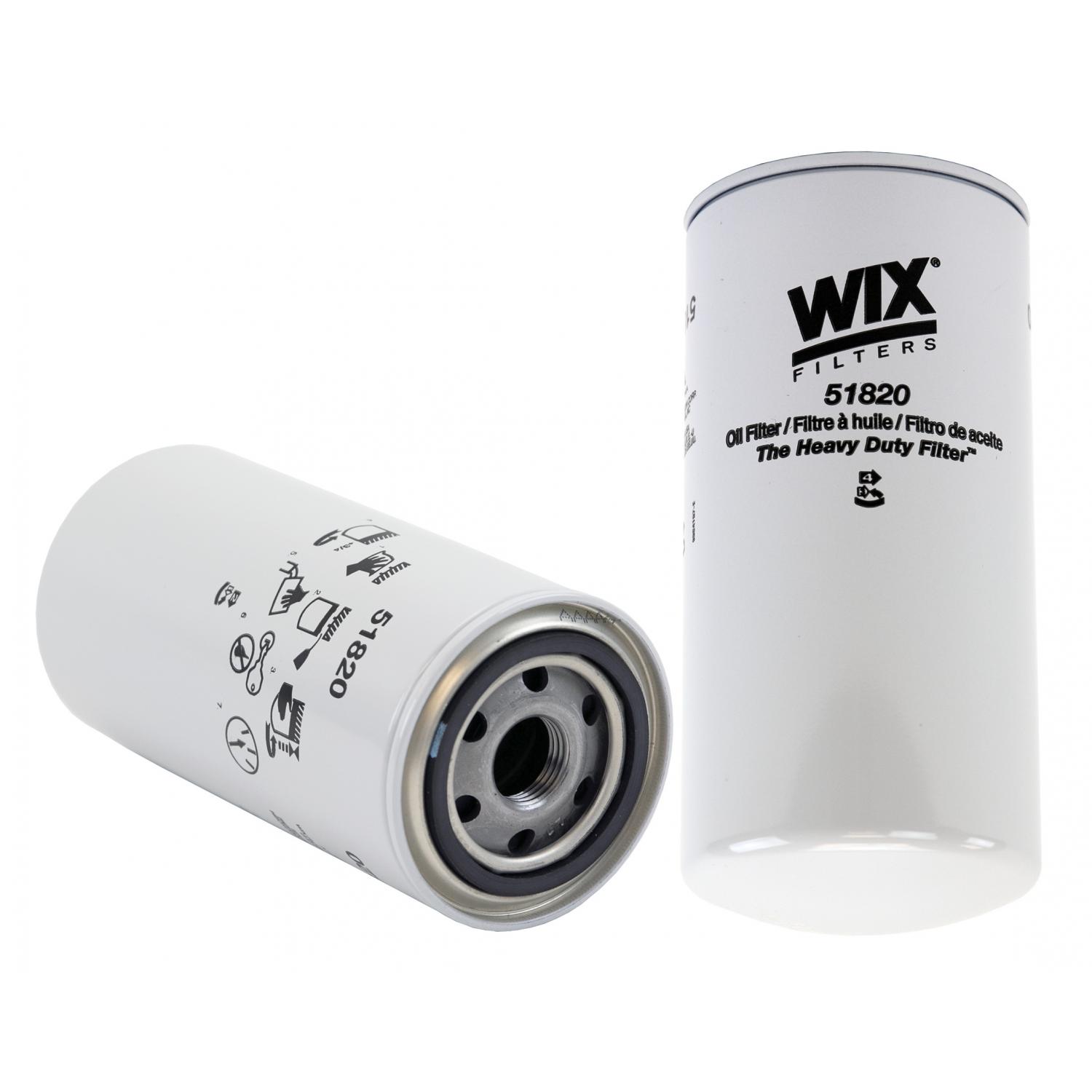 Wix 51820 Engine Oil Filter product image 1 of 3