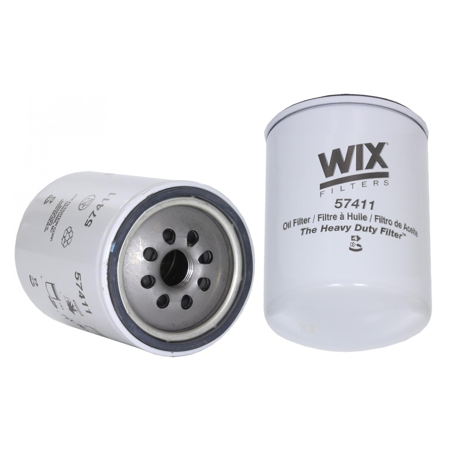 Wix 57411 - Engine Oil Filter Wix 57411 Engine Oil Filter product image 1 of 3