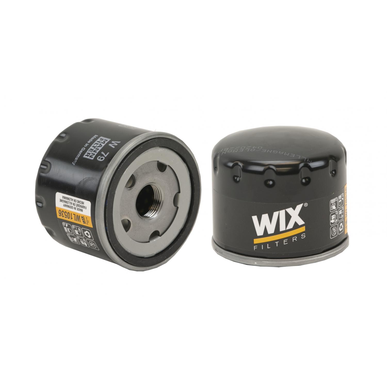 Wix WL10536 Engine Oil Filter product image 1 of 3